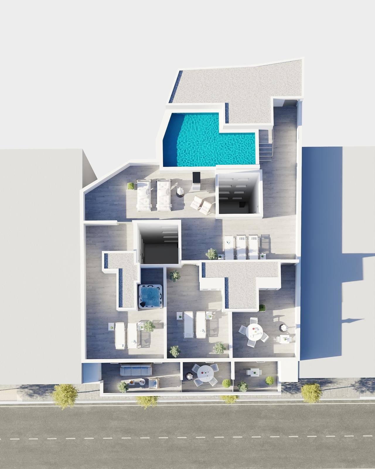 Nuevos apartamentos a solo 150 metros de la playa en Torrevieja — Photo 5